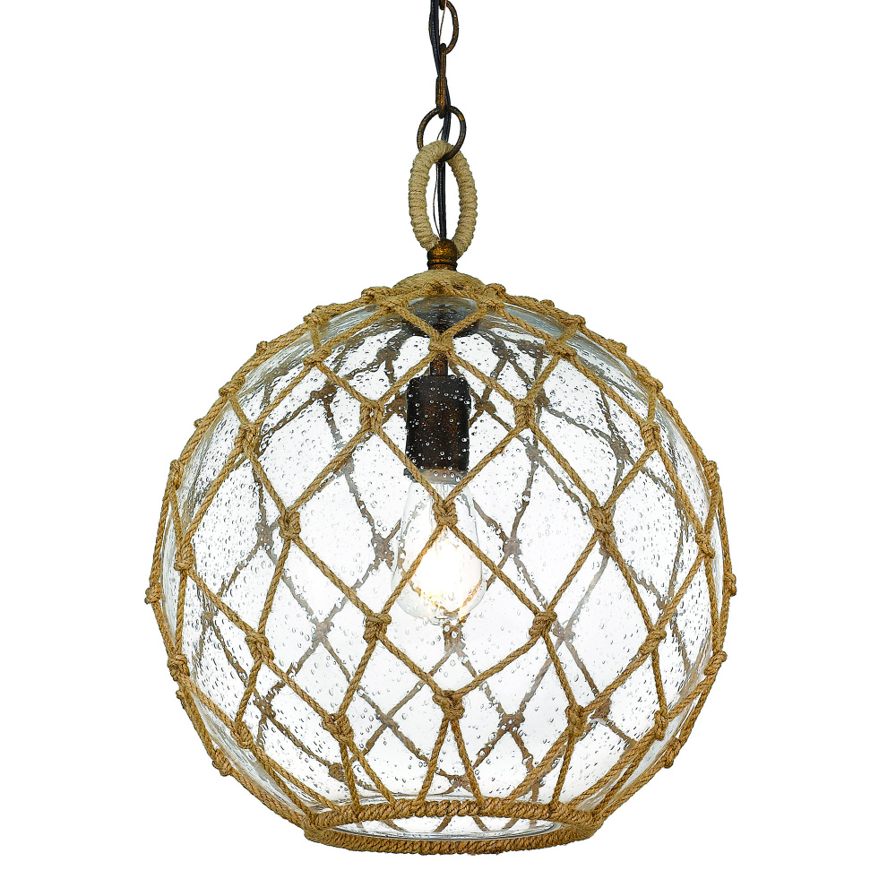 Wry Lighting Haddoc 1-light Pendant in Burnished Chestnut